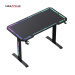 High Quality PC Computer Gamer Table Cool RGB LED Light Gaming Racing Desk