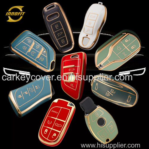 Innofit TPU Car Key Case Cover Supplier For Audi BMW Mercedes Benz Porsche Cadillac Tesla Lexus Auto Accessories