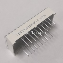 Custom Ultra White 4 Digit 10.2mm 14 Segment LED Display common anode for home appliances