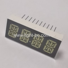 Custom Ultra White 4 Digit 10.2mm 14 Segment LED Display common anode for home appliances