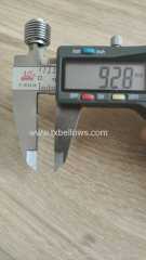 stainess steel 316L bellows for pressure gauge