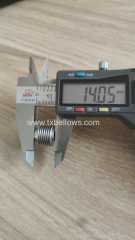 stainess steel 316L bellows for pressure gauge