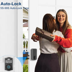 Smart Door Lock Keyless Entry Door Lock Fingerprint Door Lock Keypad Deadbolt with 2 Keys