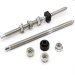 Hanger Bolts Pre-assembled Stainless Steel Double Thread Height-adjustable for Photovoltaic Solar Panel Screws