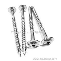 Torx Star & Philips Drive Self-Tapping SS304 Stainless Steel Wood Deck and Chipboard Screw