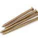 Window frame screws with flat or pan or cylindrical head Hi-Low thread