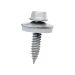 Factory Bimetal Screws Anti-Corrosion With EPDM Washers Hex Head Self-Tapping for Building Roofing