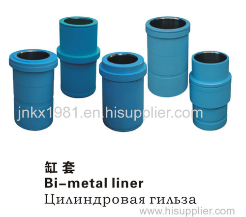 liner.piston.valve assembly.extension rod.pulsation dampener