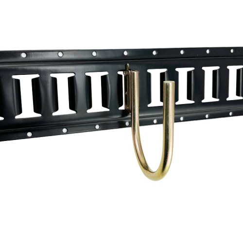 Enclosed Trailer Trucks Cargo Vans 4" Heavy Duty Steel E Track J Hook E-Track Tie Down Hooks for Hanging