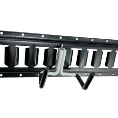 Truck Enclosed Trailer Storage ETrack System Arm Tool Organizer Double Hook Hanger 3