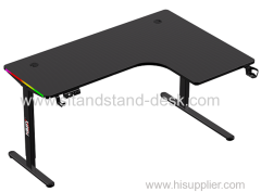 Hot Sale Gaming Computer Desk Electric Height Adjustable Gaming Desk with RGB controlled
