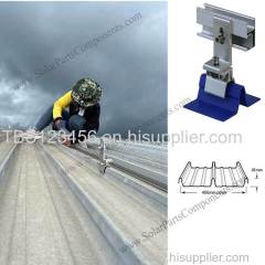 Metal Roofing solar Clamp mounting LYSAGHT KLIP-LOK 406 Suppliers