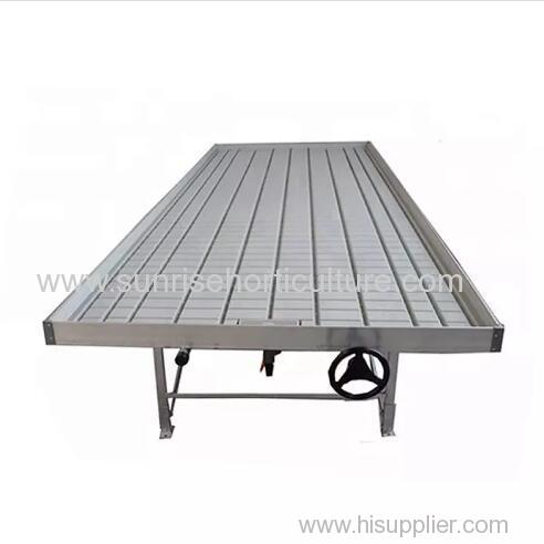 Hydroponic Ebb And Flow Grow Table Greenhouse Rolling Benches Vertical Growing Racks Customizable with Factory Offer