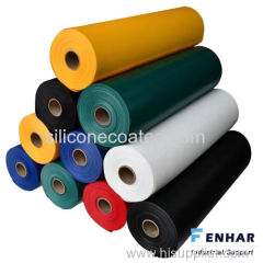 Flame Retardant Fire Prevention Silicone PVC Coated Fiberglass Fabric