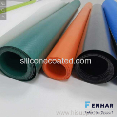 Flame Retardant Fire Prevention Silicone PVC Coated Fiberglass Fabric