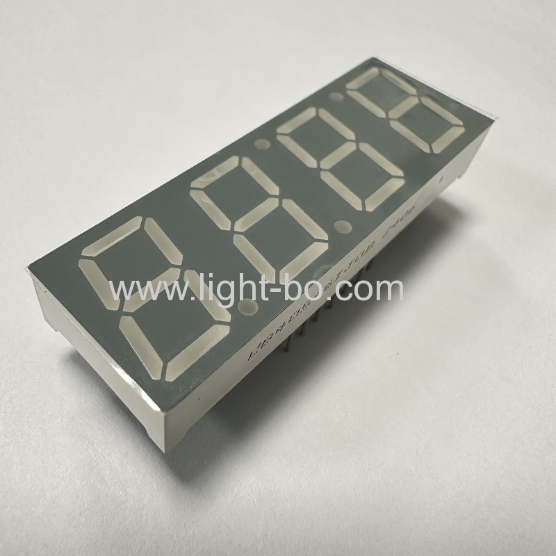 Display orologio a led con anodo comune a 4 cifre da 0,56" a 7 segmenti, verde brillante, per forno a microonde.