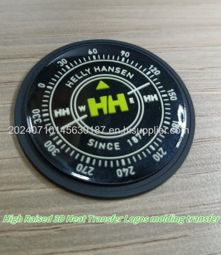 3D silicone heat transfer logo label#patch#tag#brand#sticker#badges#crest#logo#brand#trademark