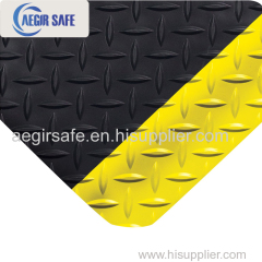 AEGIRSAFE Conductive Rubber Diamond-Plate Anti-Fatigue Mat