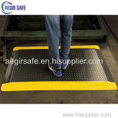 AEGIRSAFE Conductive Rubber Diamond-Plate Anti-Fatigue Mat