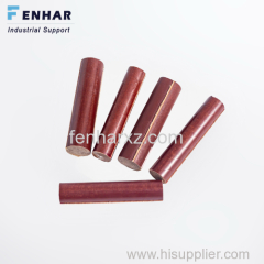 Insulation Phenolic Resin Cotton Fabric Laminated Bakelite Rods