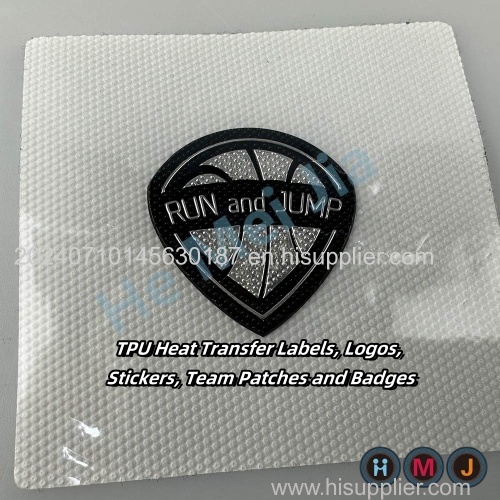 3D effect high raised TPU heat transfer label#patch#tag#brand#sticker#badges#crest#logo#brand#trademark