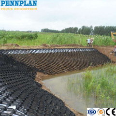 HDPE Cellular Confinement System Honeycomb Grid Geocell Erosion Control for Construction and Slope Protection Driway Hou