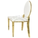 Latest Model Royal Gold Wedding Round Back Chairs