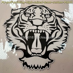 Custom 3D high raised Brush Dots Silicone Heat Transfer Label#patche#tag#brand#sticker#badges#crest#logo#brand#trademark