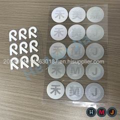 silicone vinyl laser cutting heat transfer label#patch#tag#brand#sticker#badges#crest#logo#brand#trademark