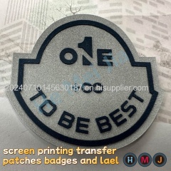 3D silicone printing heat transfer logo label for fabric#patch#tag#brand#sticker#badges#crest#logo#brand#trademark