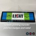 multicolor silicone printing heat transfer label