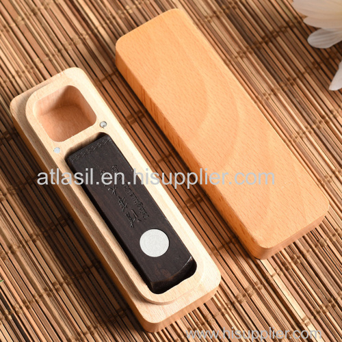 Wholesale Wooden Signet Packaging Box Unfinished Beech Wood Signet Storage Box