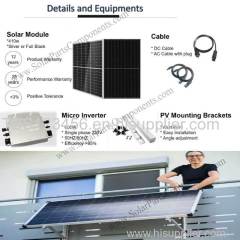 solar panel balcony mounting kits