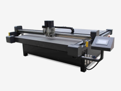 CNC Digital Automatic Multi-Layer Cloth Fabric Roll Cutter with Vibration Oscillating Cutting plotter Machine