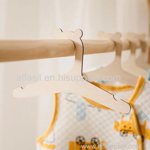 Cute Animal Style Wooden Hanger For Kids