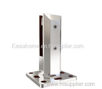 glass spigot for glass stair railing