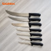 butcher knife skinning boning knives trimming chef slaughter breaking cimeter steak knife