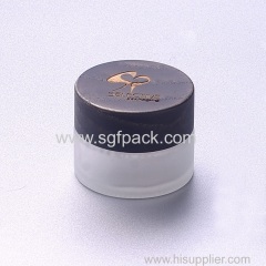 100ml Cosmetic Packaging Container Body Glass Bottle With wooden screw cap wooden Lid