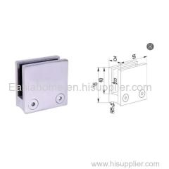 Flat Bottom Square Side Glass Clip