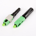 FTTH LX10 SC/APC 50mm Green Insert Fiber Optic Fast Connector