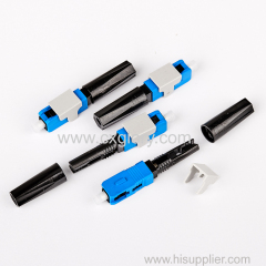 High Quality Optical Fiber Conector Rapido LX10 SC UPC FTTH Customizable OEM Fiber Optic Fast Connector