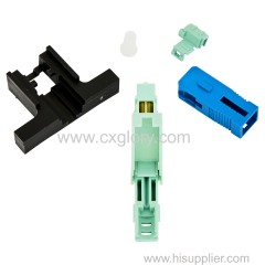 Popular Conector Rapido Durable LX13 Gland type SC UPC FTTH Fiber Optic Fast Connector