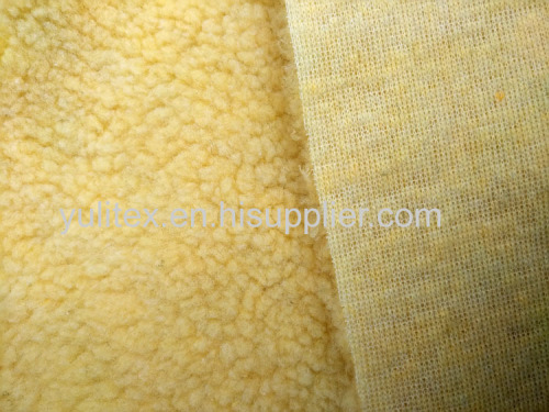 Yuli Textile 100% Polyester Solid Sherpa Fabrics