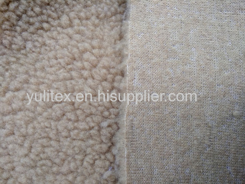 Yuli Textile 100% Polyester Solid Sherpa Fabrics