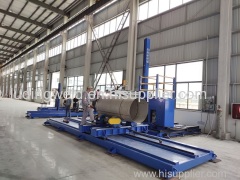 Automatic welding machine for girth seam and straight seam of large tanks