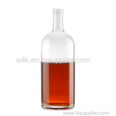 375ml 500ml 700ml 750ml 1000ml Hot Sale Empty Vodka Spirit Whisky Wine Glass Bottle for Liquor