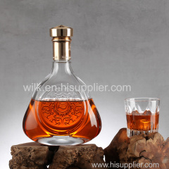 Manufacture 200ml 375ml 500ml 750ml 1lL gin glass bottle wine whiskey liquor vodka bottles