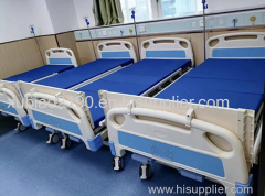 Multifunctional manual hospital bed