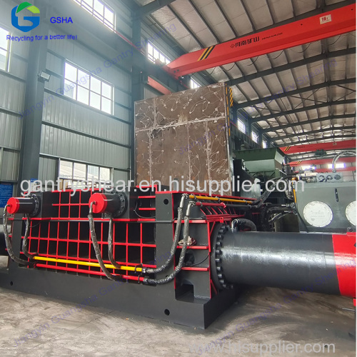 hydraulic scrap metal baler