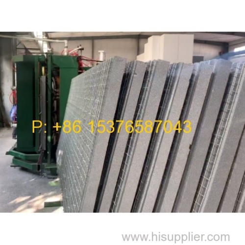 EPS wire panel machine 3D EPS steel wire foam panel making machine EPS foam mesh wire wall panel 008615376587043